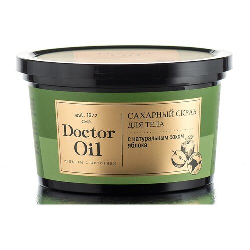 Сахарный скраб для тела С натуральным соком яблока L'C Fresh Time, Doctor Oil