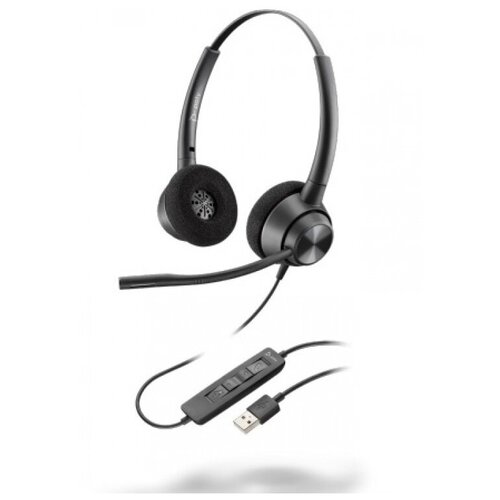 Plantronics (Poly) Poly EncorePro EP320 USB-A [214570-01] - Профессиональная телефонная гарнитура (стерео, USB тип A)