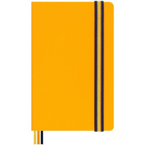 Блокнот Moleskine LIMITED EDITION K-WAY SKQP062KWORANGE026 Large 130х210мм обложка текстиль 240 страниц нелинованный оранжевый