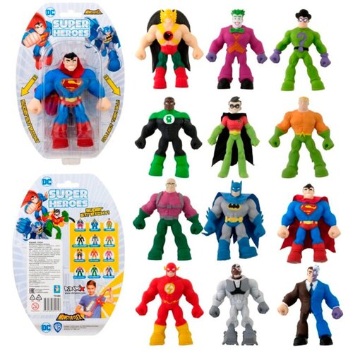 Игрушка MONSTER FLEX SUPER HEROES, тянущиеся фигурки 15см, 12 видов в ассортименте 1Toy Т23495 20 шт забавные игрушки антистресс