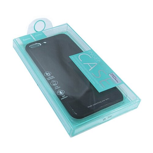 Чехол-накладка для iPhone 7/8 Plus HOCO VITREOUS SHADOW PC+TPU черная