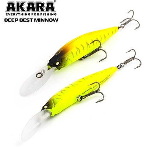 Воблер Akara Deep Best Minnow 100SP , цвет A105, длина 10 см, 16 гр.