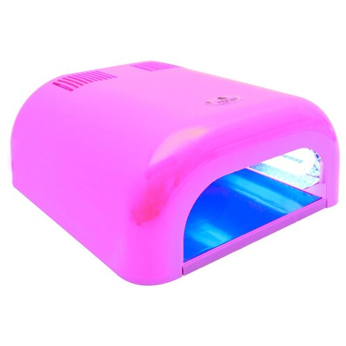 Planet nails Лампа для сушки ногтей 36W Tunnel Econom, 36 Вт, UV светло-розовая маникюрная лампа kt818 2 36w nb 01 розовая