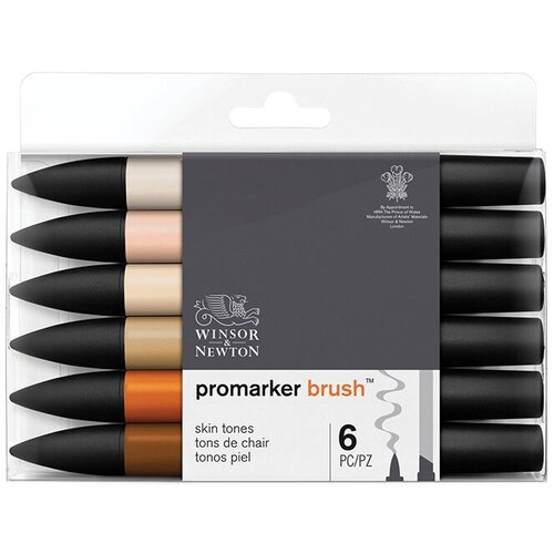Набор маркеров-кистей худож. двухсторонних Winsor&Newton 