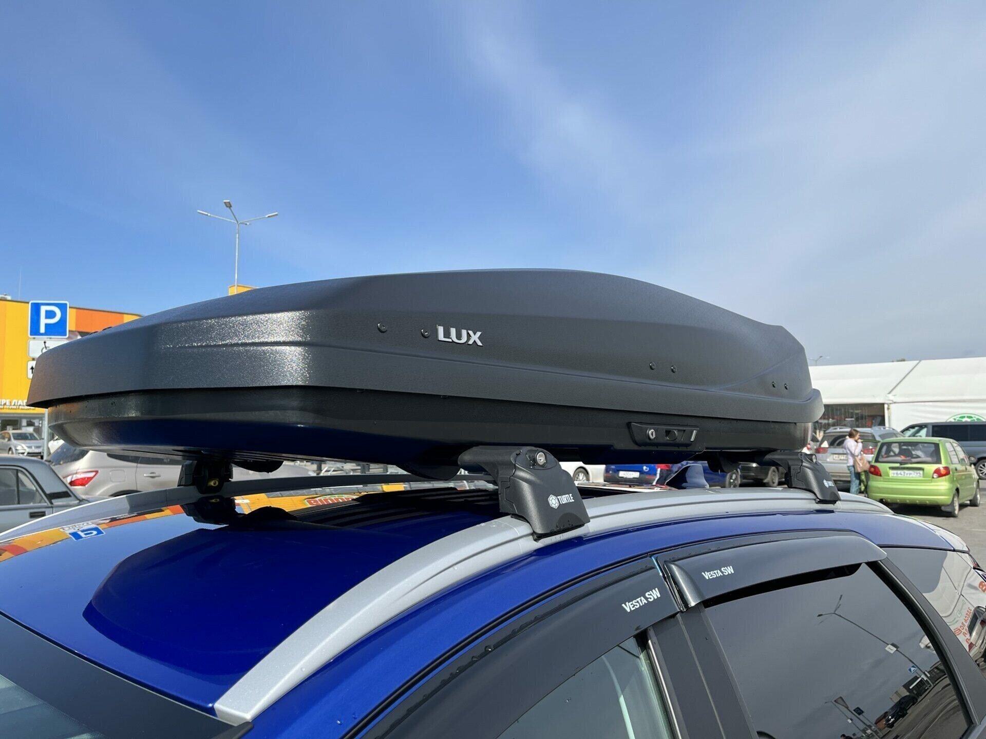 Багажный бокс на крышу Lux Irbis 175 (450 л)
