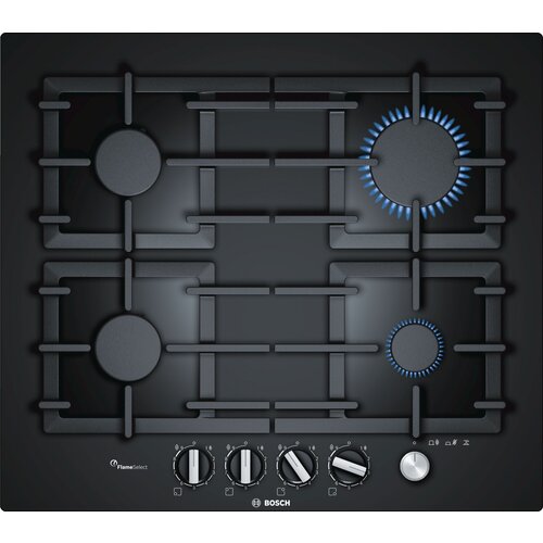 Варочная панель газовая Bosch PPP6A6M90 черный 6565300₽