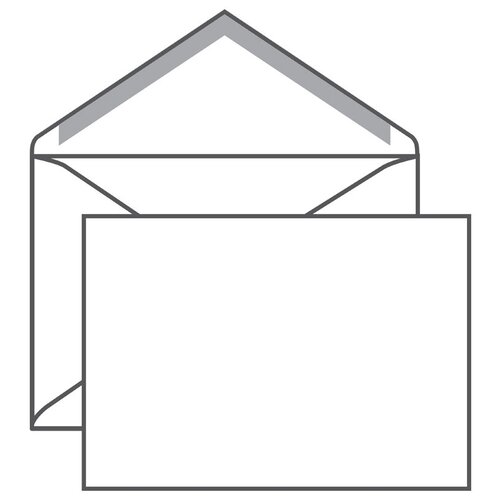 Конверт почтовый C5 Ряжск Гознак (162x229, 80г, декстрин) белый, 1000шт. (4607122771342)