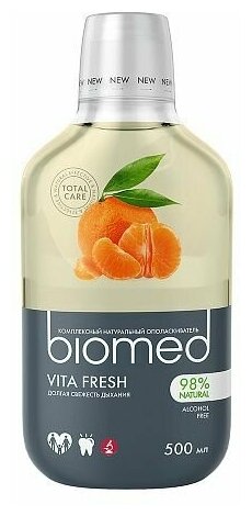 Biomed Пенный ополаскиватель для полости рта "Vita fresh" 500 мл