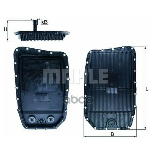 Фильтр Гидравлический Bmw Land Rover Bentley C Акпп Zf 6Hp26 6Hp28 MahleKnecht арт hx152 16560₽