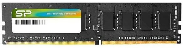 Оперативная память для компьютера 8Gb (1x8Gb) PC4-21300 2666MHz DDR4 DIMM CL19 Silicon Power SP008GBLFU266B02/X02