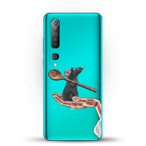 фото Силиконовый чехол реми на xiaomi mi 10 pro andy & paul