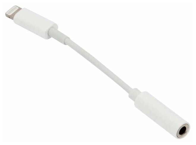 Аксессуар Red Line Lightning - Jack 3.5mm White УТ000023959