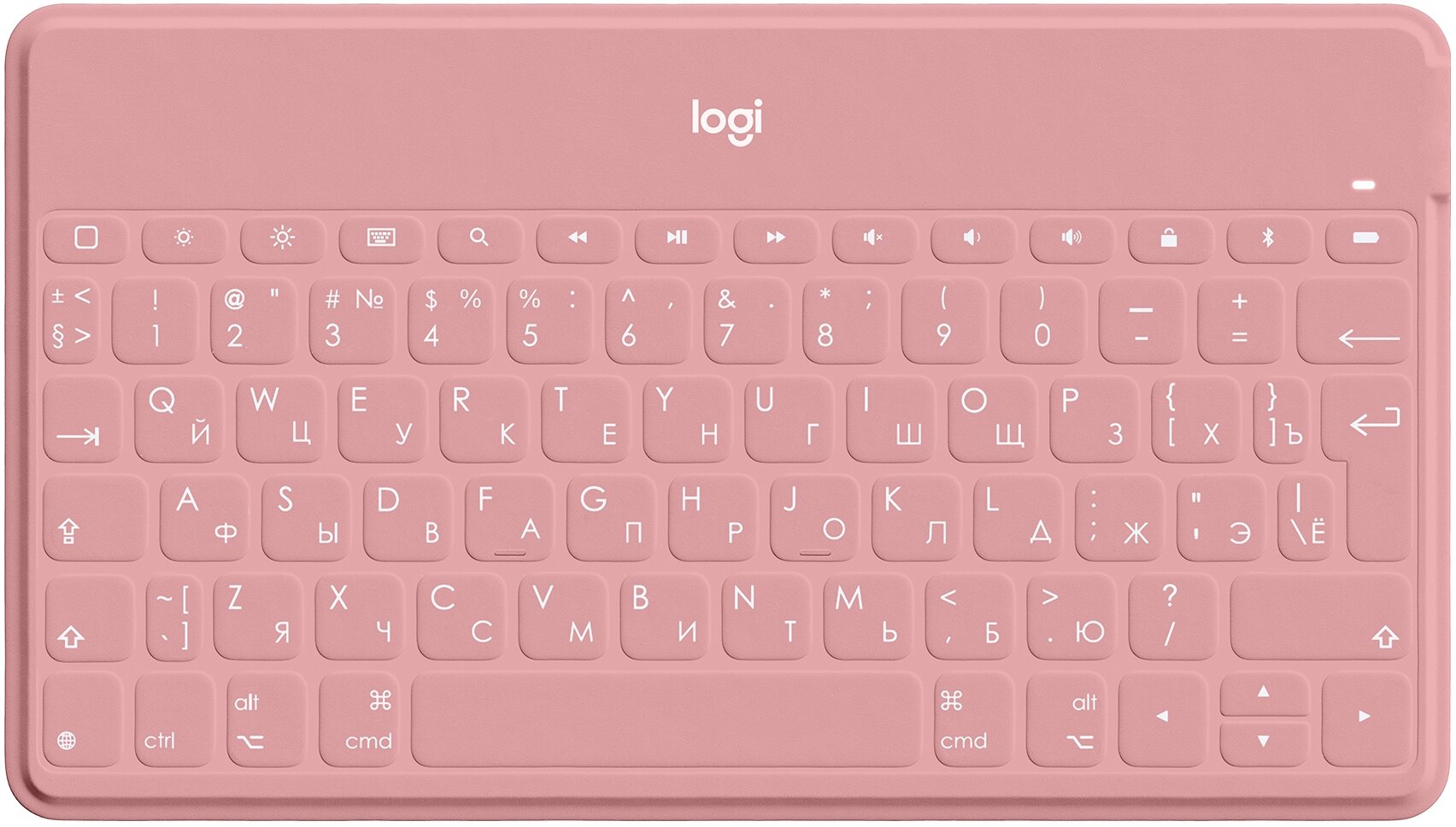 Клавиатура для iPad Logitech Keys-To-Go Classic Blue (920-010123) Русская раскладка — купить в интернет-магазине по низкой цене на Яндекс Маркете