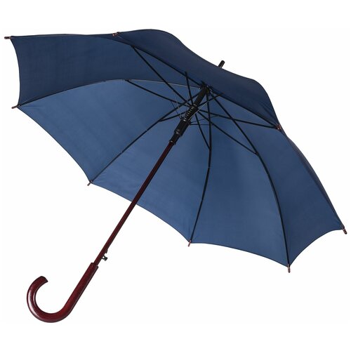 Зонт-трость полуавтомат Unit Standard (393), белый