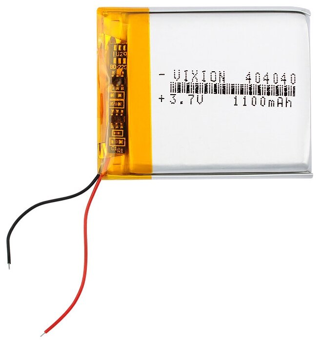 Аккумулятор для планшета / телефона  батарея универсальная 4х40х40 mm / 900mAh / 37V Li-Pol / Vixion