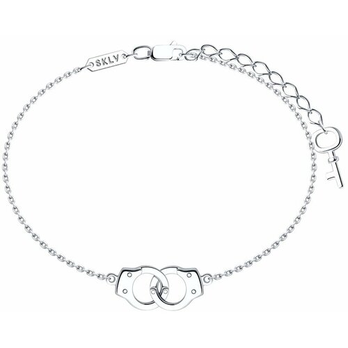 Браслет SKLV серебро 925 проба длина 19 см 2278₽