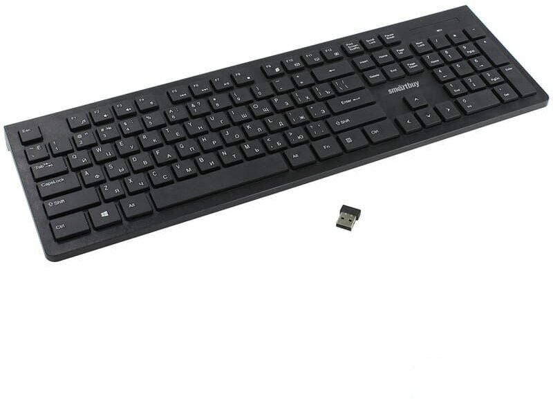 Клавиатура SmartBuy 206, USB, черный (SBK-206AG-K)