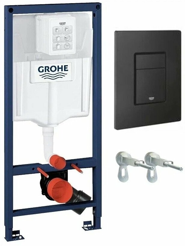 Система инсталляции для подвесного унитаза 3 в 1, Rapid SL, Grohe 38811KF0