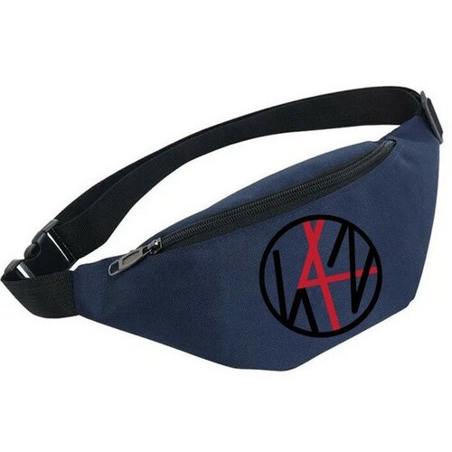фото Сумка поясная noname, синий