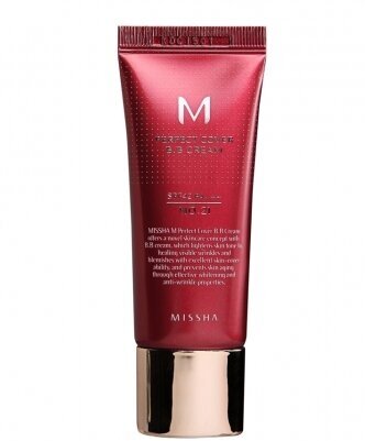 ББ крем Missha M Perfect Cover BB Cream 25 тон 20 мл - фотография № 13