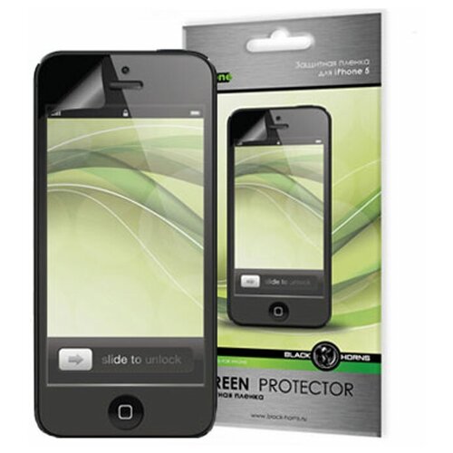 Пленка на экран для iPhone 5 Black Horns (BH-iPh4019) чехол для консолей 4 3 black horns bh mul0202