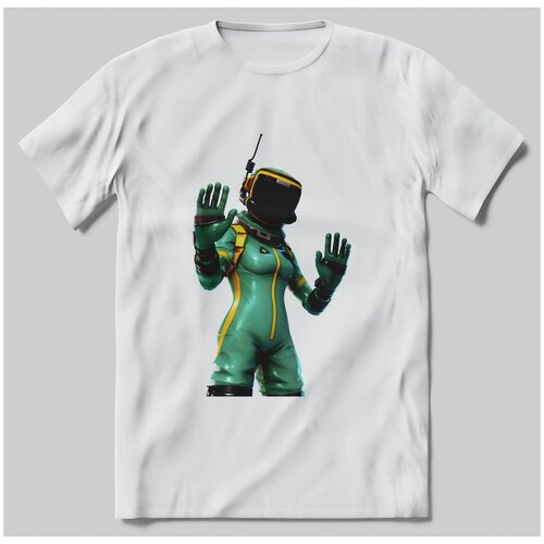 фото Футболка с принтом космонавт brut-shop