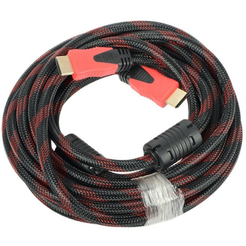 Кабель HDMI - HDMI (A398) v.1.4, 10 м, red/black