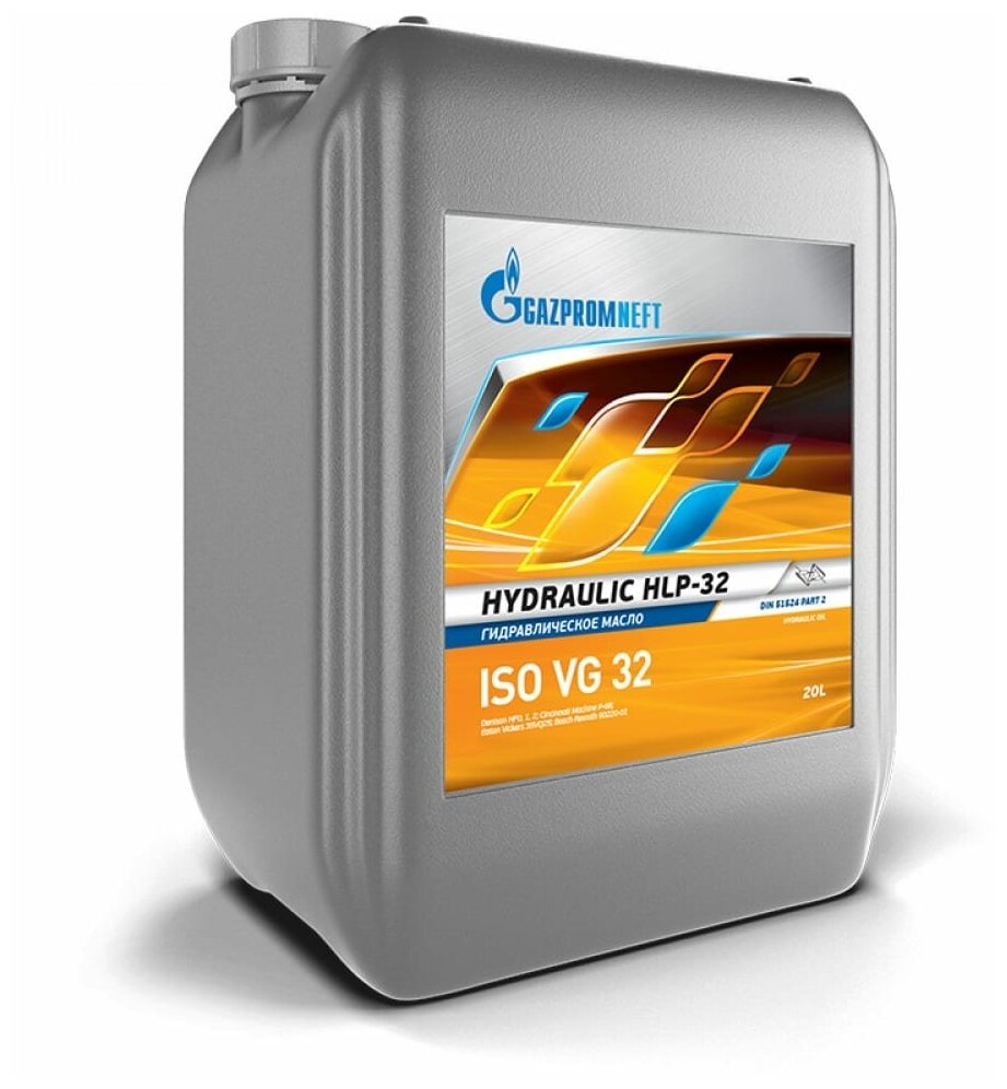 Gazpromneft Hydraulic HLP (Вязкостная классификация ISO VG:32 Упаковка:20л)