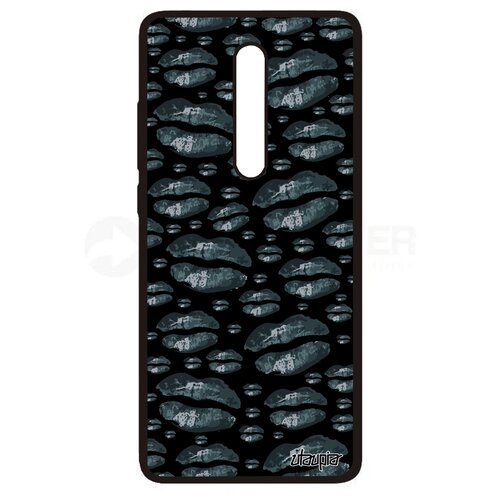 фото Чехол на мобильный mi 9t pro, "губы" вкус поцелуй utaupia