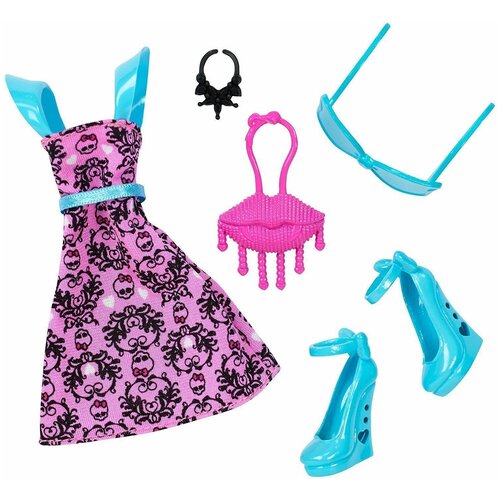 Mattel Одежда и обувь для кукол Monster High Фрэнки Дракулаура