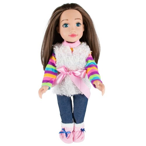 Коллекционная кукла Fancy Dolls Полина, 45 см для причёсок