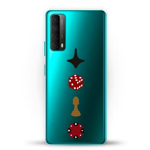 фото Силиконовый чехол начало на huawei p smart 2021 andy & paul