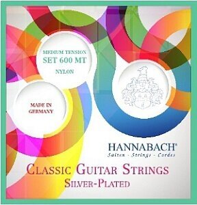 Hannabach 600MT Silver-Plated Green струны гитара