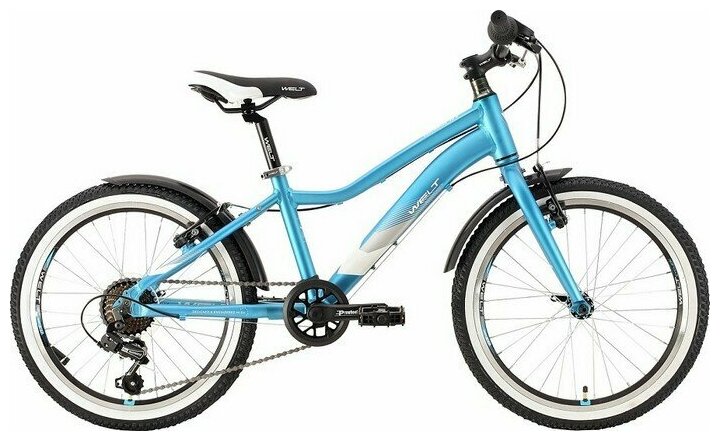 Велосипед Welt Edelweiss 20 R tiffany blue (2021) 20"