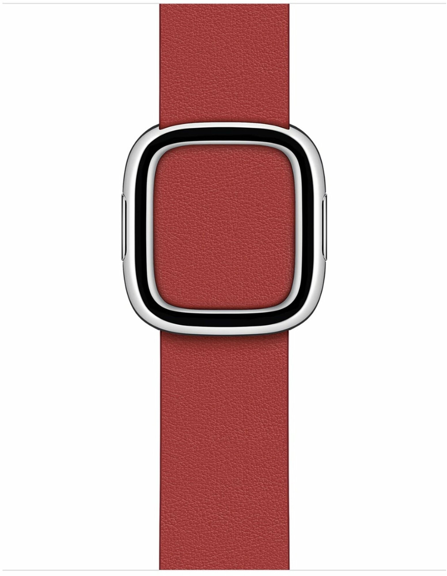 Ремешок Apple Modern Buckle для Apple Watch Series 3/4/5/6/SE гранатовый (MY642ZM/A) 40мм - фото №6