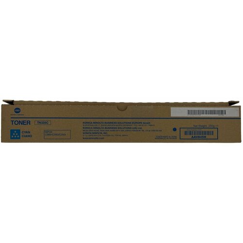 Тонер Konica Minolta TN328C H Toner Cyan, Арт. AAV845H тонер konica minolta tn328c h aav845h для c250i c300i c360i 0 5 aav8450 синий 14 000 отпечатков