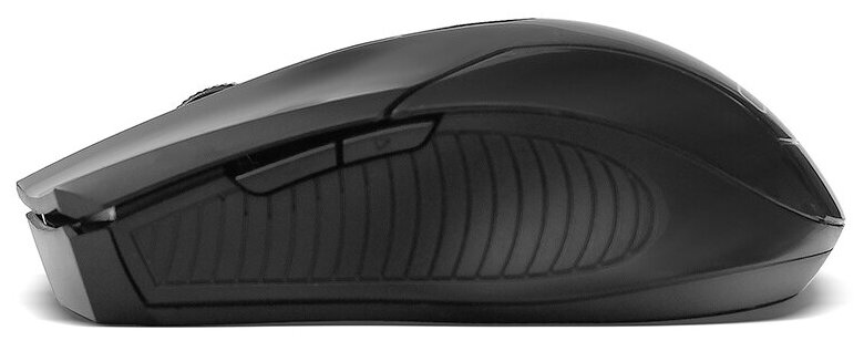 Мышь Wireless CBR CM 403 black, 2,4 ГГц, 800/1200/1600 dpi, 6 кнопок и колесо прокрутки, ABS-пластик