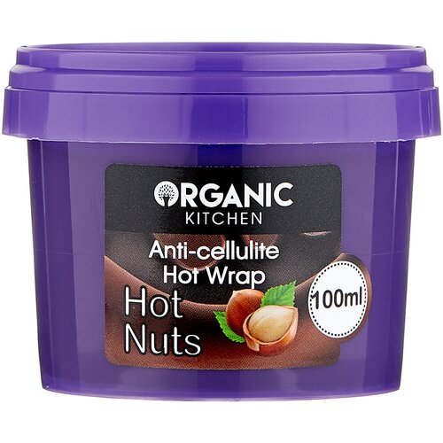 Organic Kitchen - Маска антицеллюлитная - обертывание Hot Nuts