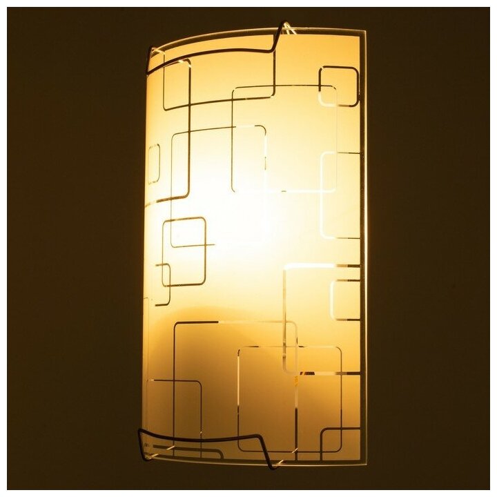 Светильник "Оазис" 1 лампа E27 60 Вт моллир. - фотография № 10