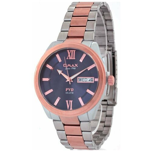 Наручные часы OMAX AS0139N004, розовый, синий наручные часы omax бежевый
