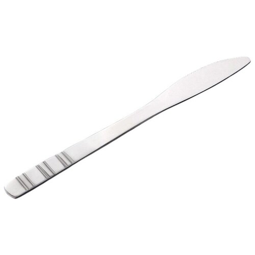 Доляна Нож столовый Доляна «Равингтон», h=22,3 см, цвет серебряный