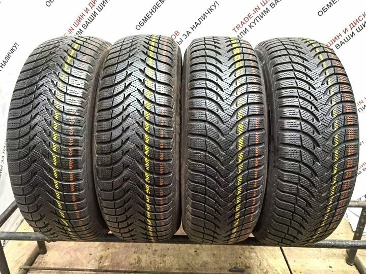 Michelin Alpin A4 185/60 R15 88T БУ Шины Зимние