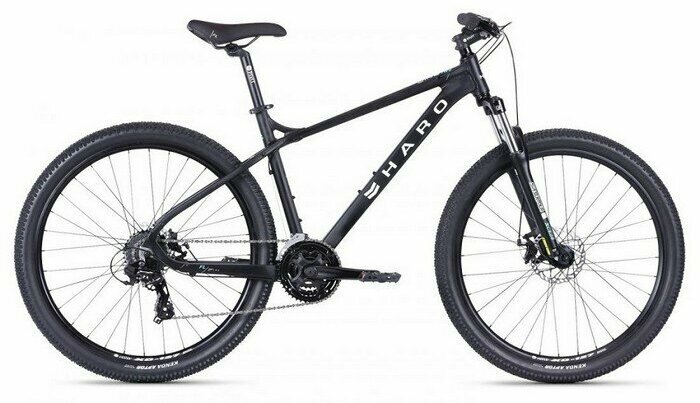 Велосипед Haro Flightline Two 27.5 DLX 20" matt black 27.5"