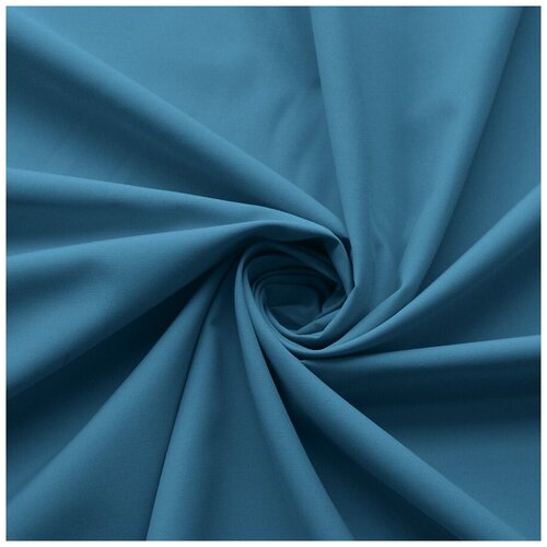 Ткань Тиси во смесовая АП8020 120 г/м2 80%ПЭ 20%хлопок цв.284 голубой уп.10м