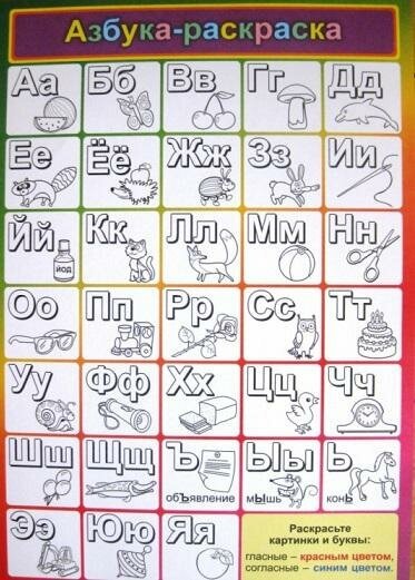 Изучаем азбуку: комплект из 4 карт для развития и обучения детей 5-8 лет - фото №5