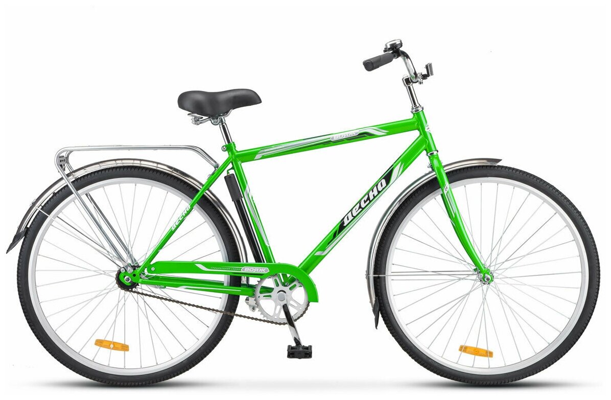 Дорожный Велосипед Stels Десна Вояж Gent 28 Z010 (2022) светлый/зеленый (требует финальной сборки)