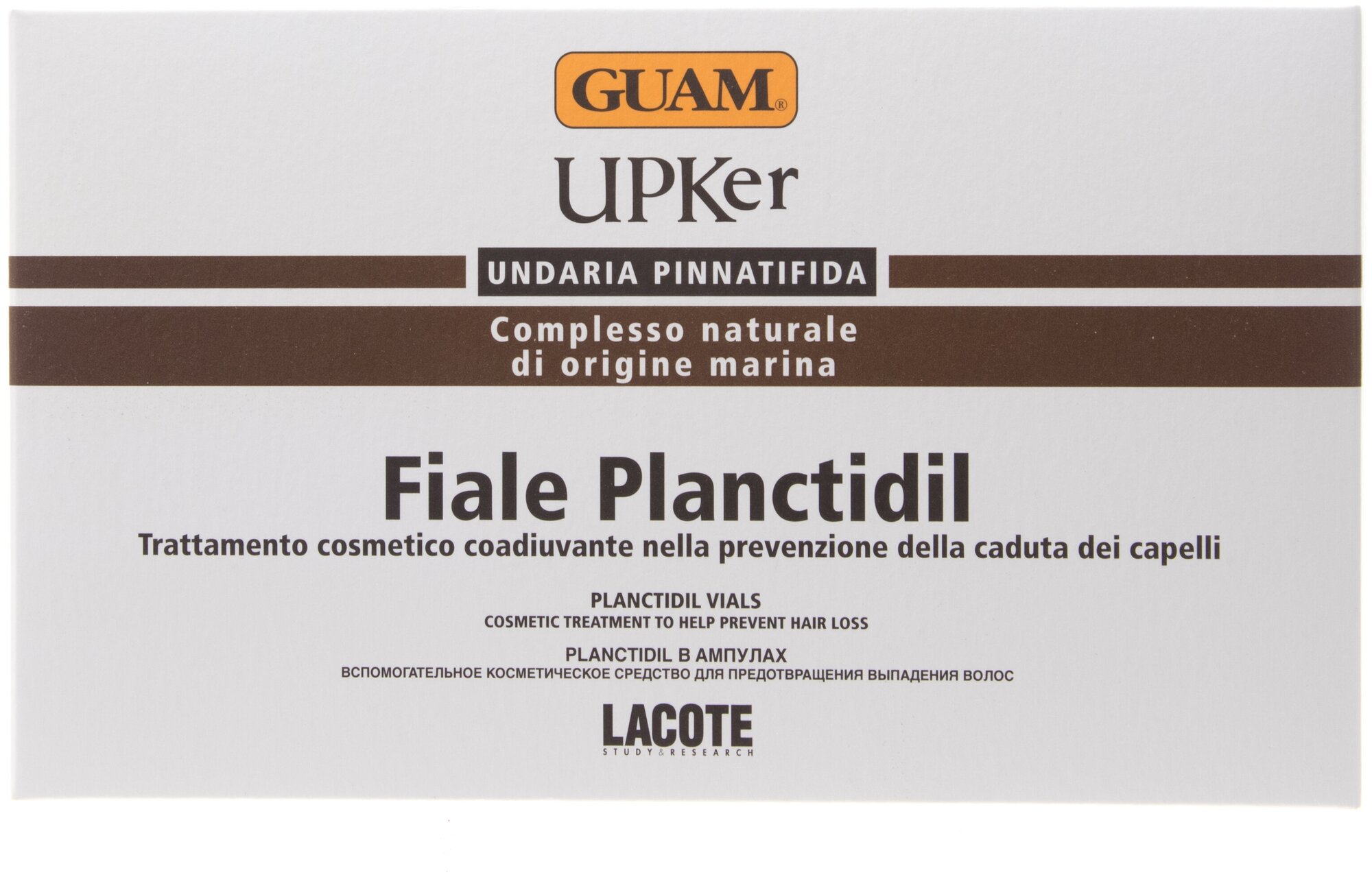 Guam Planctidil Средство от выпадения волос 12х7 мл (Guam, ) - фото №2