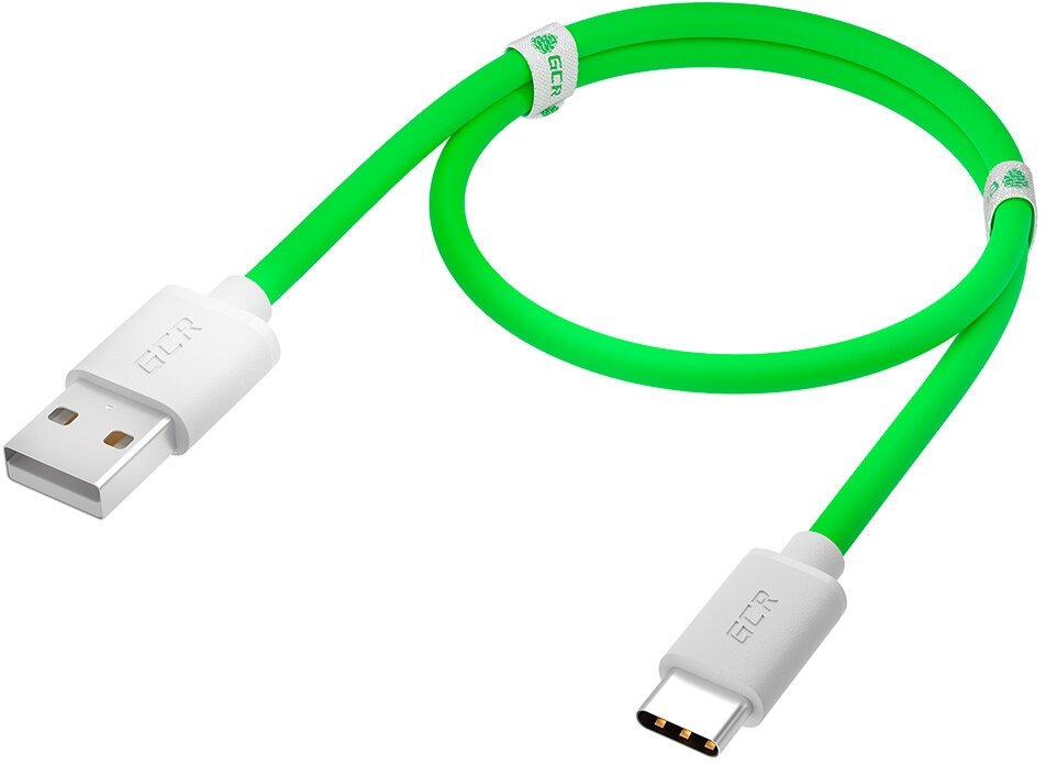 Greenconnect QC Кабель 1.0m, TypeC, быстрая зарядка, черный TPE, черные коннекторы, 28/22 AWG, GCR-52726 Greenconnect (GCR-52726) - фото №8