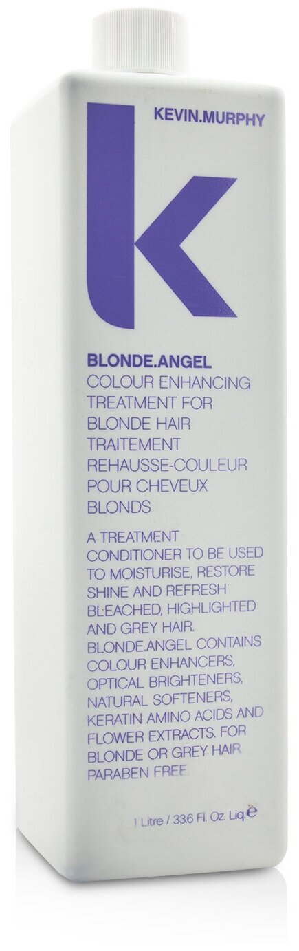 Kevin.Murphy бальзам для волос Blonde.angel тонирующий,  Жидкий Шелк, 1000 мл