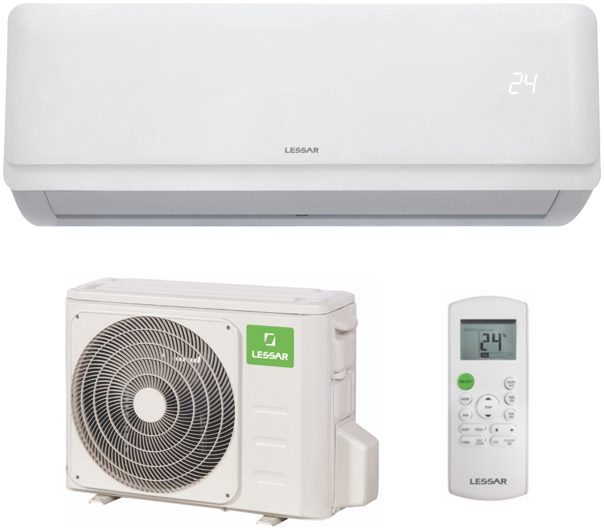 Сплит-система Lessar LS-H09KFE2 Cool+ не инвертор (завод Midea)